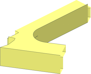 ~Plate  6 x  6 Hexagonal with Six Spokes and Clips - 1/12