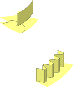 ~Wheel 32 x 64 Conical with Spikes - 1/12 Inner