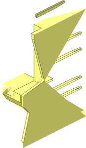 ~Container  6 x  6 x  7 Arcade Game Cabinet Front - Side