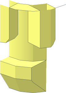 ~Technic Shock Absorber 11L Piston End, Quarter