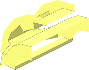 ~Technic Brake Disc  6 x  6 - Axle Hole Quarter