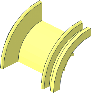 ~Wheel Rim 23 x 22 Offroad - 1/4 Subpart