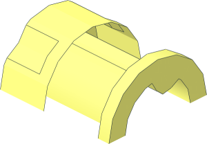 ~Wheel Rim 23 x 22 Offroad - Centre Subpart