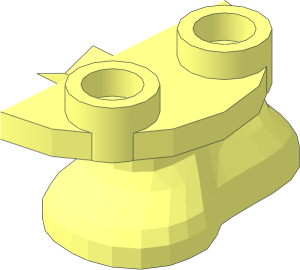 ~Figure Feet  2 x  3 x  0.667 Half