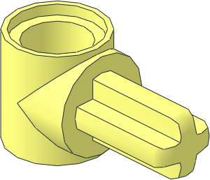 Technic Axle with Perpendicular Pin Hole
