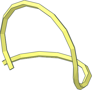 ~Spring Extension 18 x  3.5mm - End Piece ~Spring Extension 18 x  3.5mm - End Piece