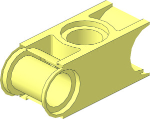 ~Technic Beam with Alternating Holes -  2L Section