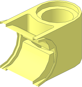 ~Technic Beam with Alternating Holes -  End Section