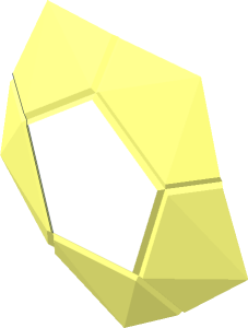 ~Minifig Soccer Ball Pentagonal Facet Surroundings