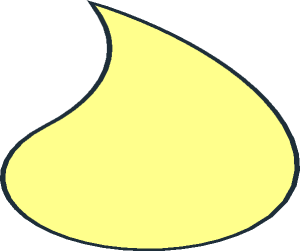 ~Octan Logo Dropshaped Half with Black Border