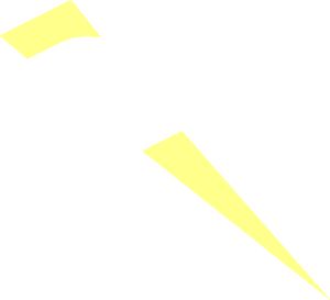 ~Sticker Upper Triangle with Cutout for Racing Number