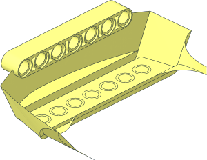 ~Electric Power Functions IR Handset Bottom Half (Needs Work)