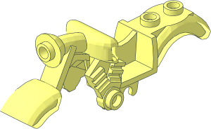 ~Bike  2 Wheel Motorcycle Body with Vintage Fairing - Body