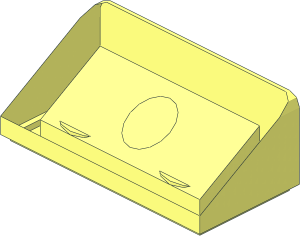 ~Slope Brick 31  1 x  2 x  0.667 without Top Surface