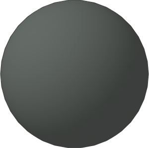 ~_Ball 52mm Diameter Dark Grey (Obsolete)