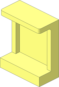 ~Panel  1 x  2 x  2 Reinforced without Front Face or Studs