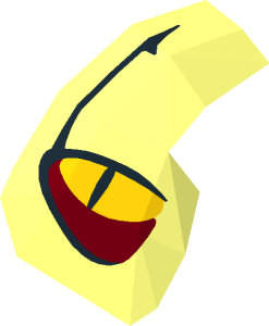 ~Minifig Mechanical Head Cyborg - Tan Face Half