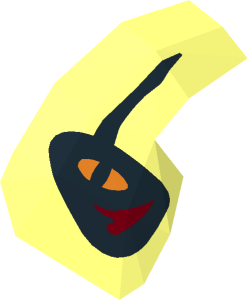 ~Minifig Mechanical Head Cyborg - White Face Half