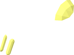 ~Minifig Mechanical Head Cyborg - Ear and Nose