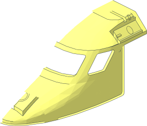 ~Plane Front  6 x 10 x  4 - Half