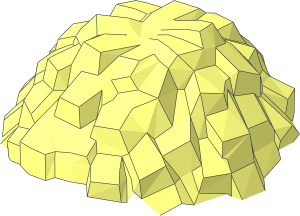 ~Minifig Cheerleader Pom Pom - Top