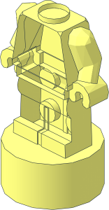 ~Minifig Statuette without Front Surface