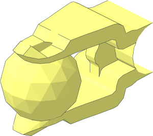 ~Constraction Ball in Fork with Beam Extensions