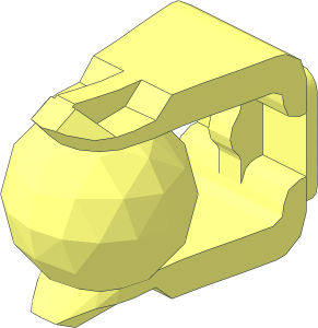 ~Constraction Ball in Fork with Square Base