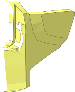 ~Constraction Shell  2.5 x  3 x  4 Flat - Half