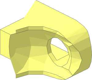 ~Ball Socket Half Type 3 for Brick  2 x  2