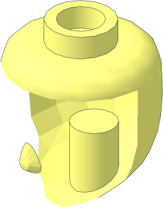 ~Figure Friends Male Head without Face