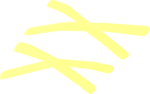 ~Figure Friends Foot Shoe  2 Crossed Laces Pattern