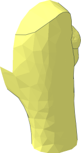 ~Figure Friends Legs with Trousers Half Upper