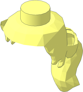 ~Figure Friends Hair Long with Ponytail and Side Bangs