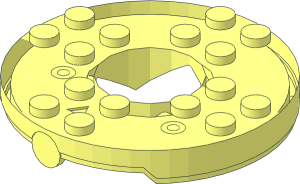 ~Spinner Ninjago  6 x  6 x  1.333 Type 1 Top without Patternable Areas