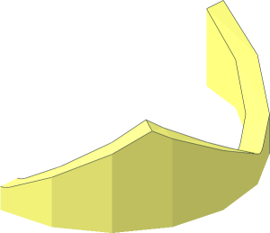 ~Spinner Ninjago  6 x  6 x  1.333 Type 1 Bottom - Helical Groove