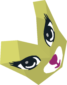 ~Animal Cat Standing Looking Left Face Pattern