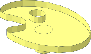 ~Minifig Paint Palette without Top Surface