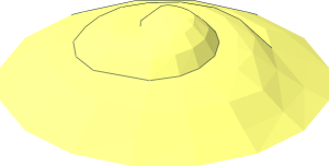 ~Minifig Food Pie - Cream Filling