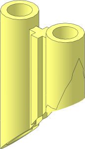 ~Boat Base  8 x 16 x  2.333 Side Studs Pair