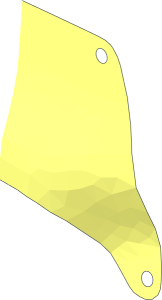 ~Sail Trapezoidal 17.5 x 12.5 Formed Half Surface