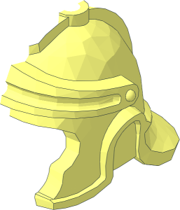 ~Minifig Helmet Roman Soldier - Half