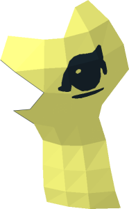 ~Animal Friends Bird Half Front with Eye Pattern