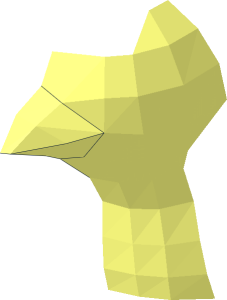 ~Animal Friends Bird Half Pattern Area