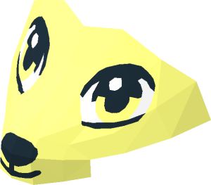 ~Animal Hedgehog with Black Eyes and Nose Face