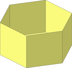 ~Constraction Weapon Hexagon Shield - Inverted Hexagon