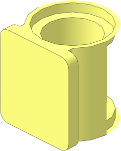 ~Constraction Beam End with Square Foot