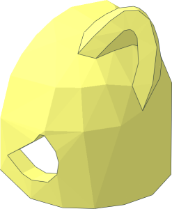 ~Minifig Headdress Catwoman - Half