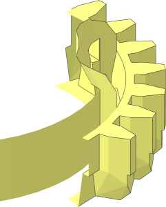 ~Technic Turntable 28 Tooth Top - 1/4