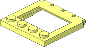 Hinge Car Roof  4 x  4 Sunroof with Ledges